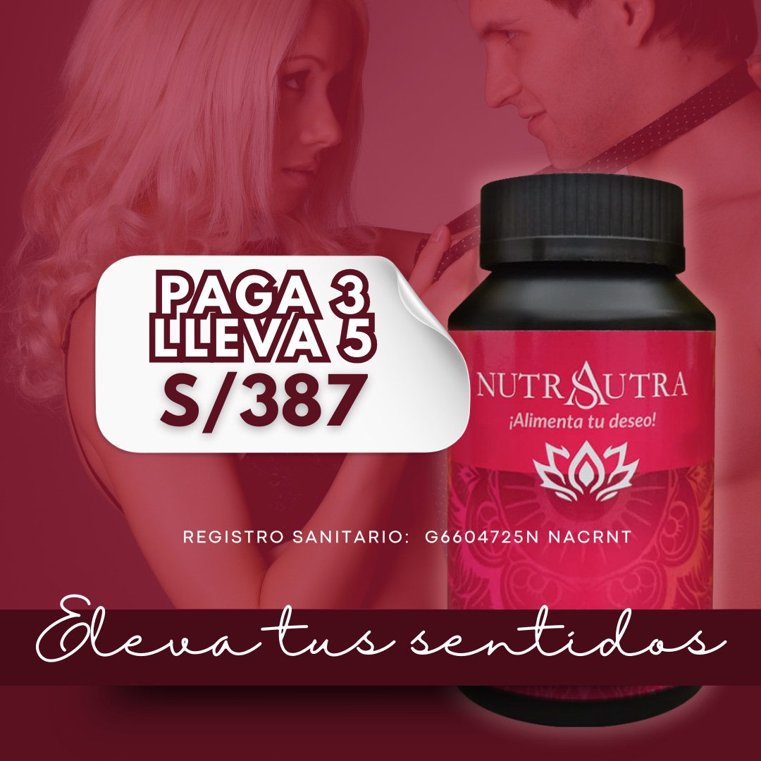 Nutra Sutra - potenciador sexual NATURAL
