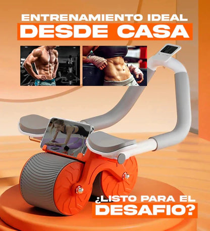 Rodillo Fit + estimulador muscular