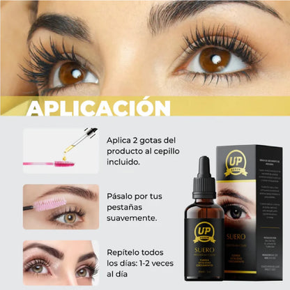 SUERO UP - Alargamiento de pestañas y cejas